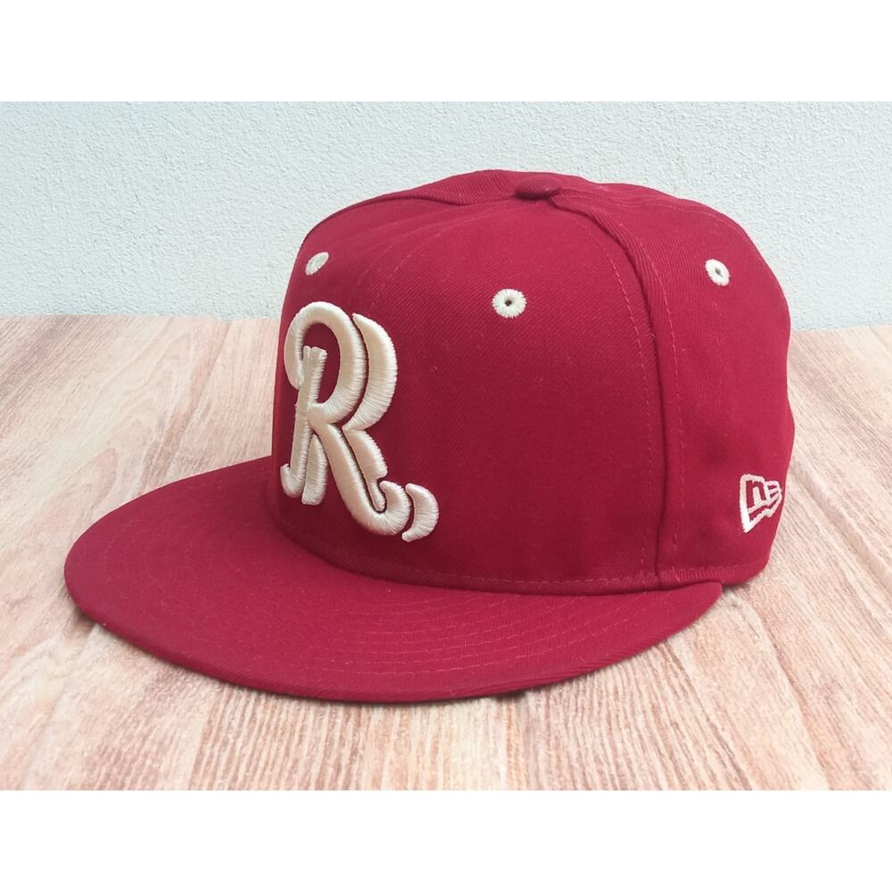 New Era 59Fifty Frisco RoughRiders Hat Ball Cap Red Size 6 3/4 MiLB - Picture 2 of 9